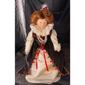 Queen Elizabeth I DOLL,  Queens of England Series, Franklin Mint ORIGINAL box